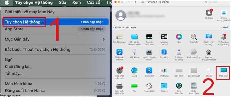 cách sử dụng Ipad làm màn hình phụ cho Macbook