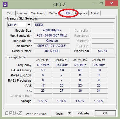 Ý nghĩa các thông số trên RAM