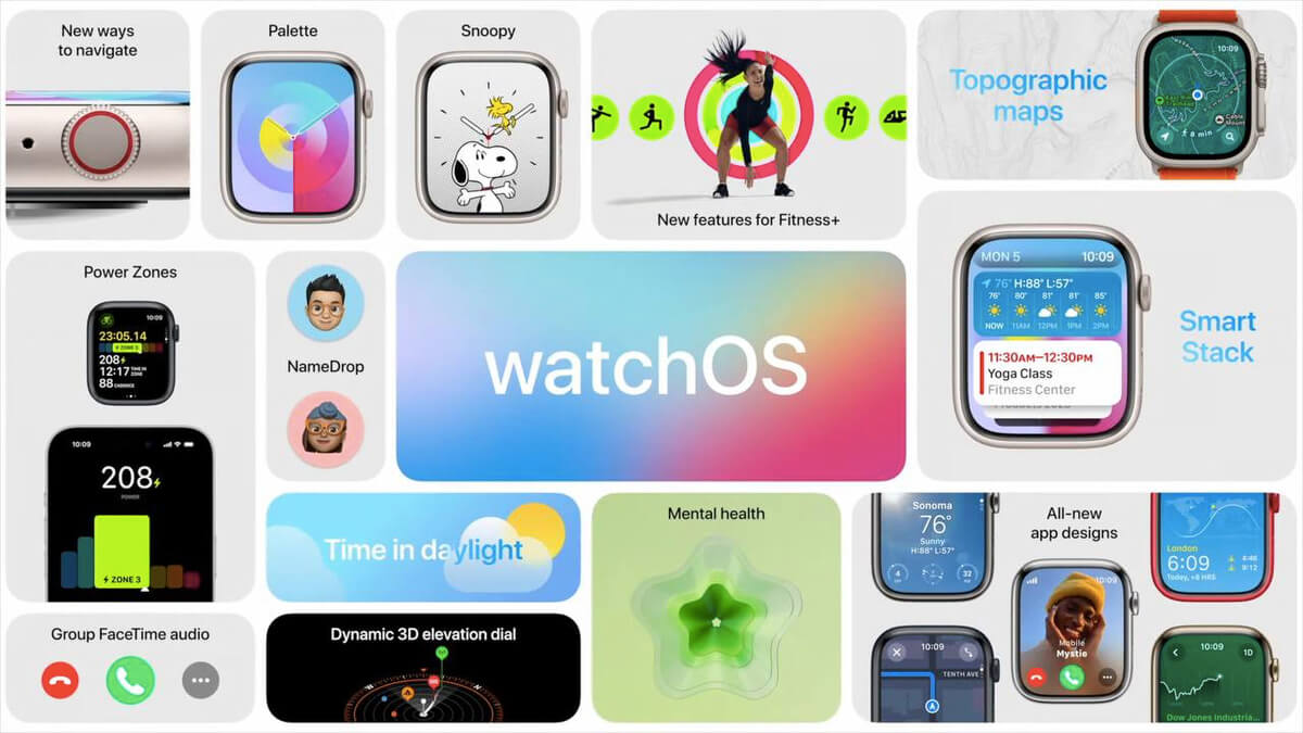 WatchOS 10 cho phép cập nhật