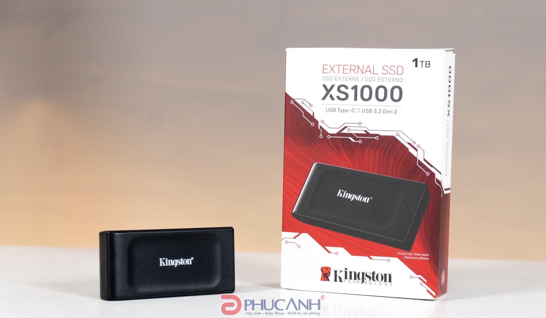 review SSD di động Kingston XS1000
