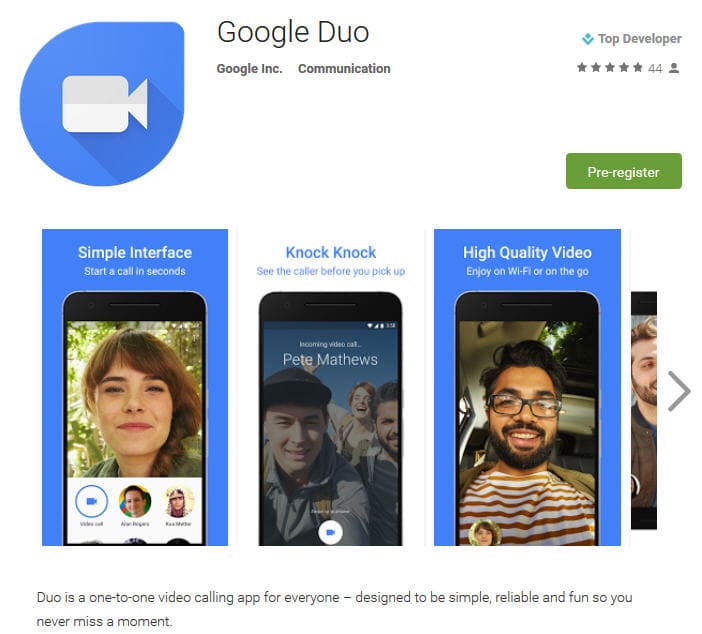 Google Duo – Ứng dụng gọi điện video đang hot hơn cả Pokemon Go