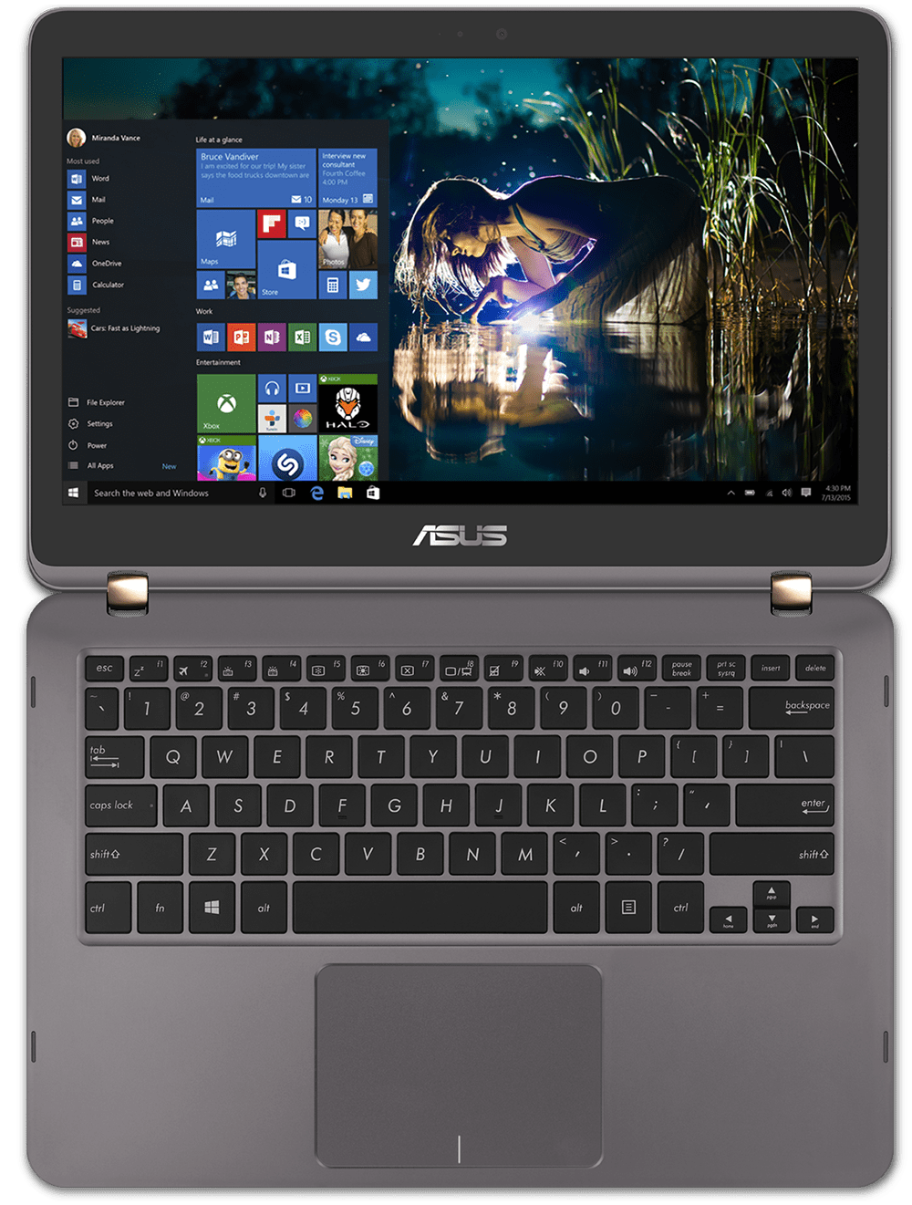 Asus UX360UA DQ019T – Dòng laptop cao cấp, màn hình cảm ứng 360 độ