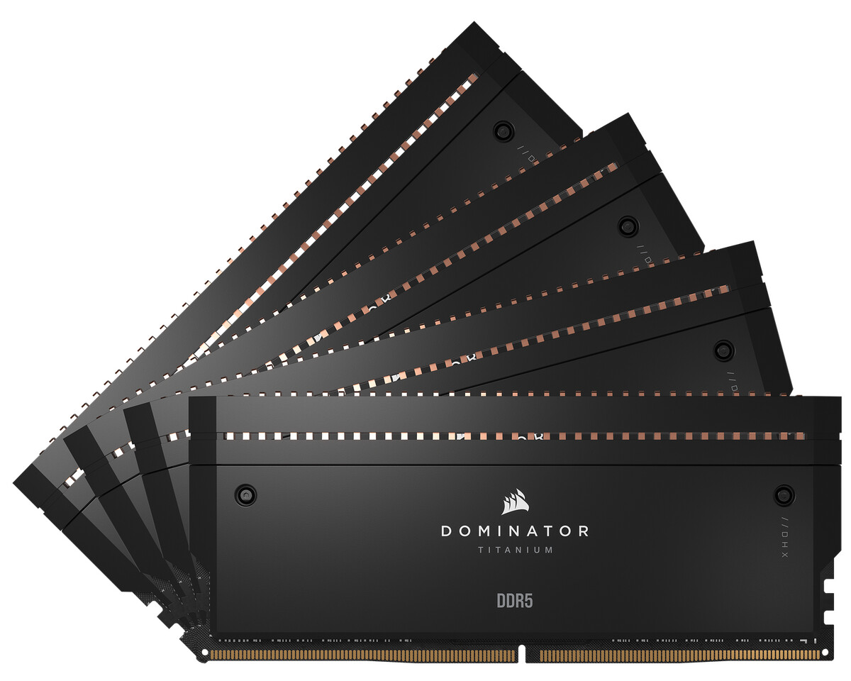 Corsair ra mắt mẫu RAM Dominator Titanium DDR5  | Dung lượng lên tới 192 GB