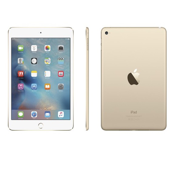 Apple iPad mini 4 Retina Cellular (Gold)- 16Gb