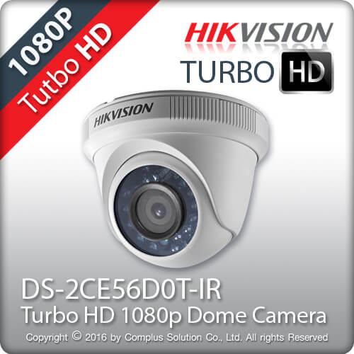 Camera quan sát bán cầu Hikvison DS-2CE56D0T-IR
