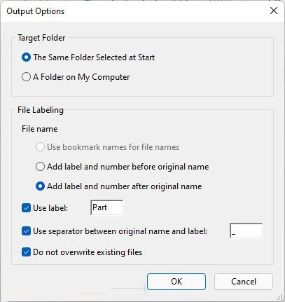 Cách Tách File PDF