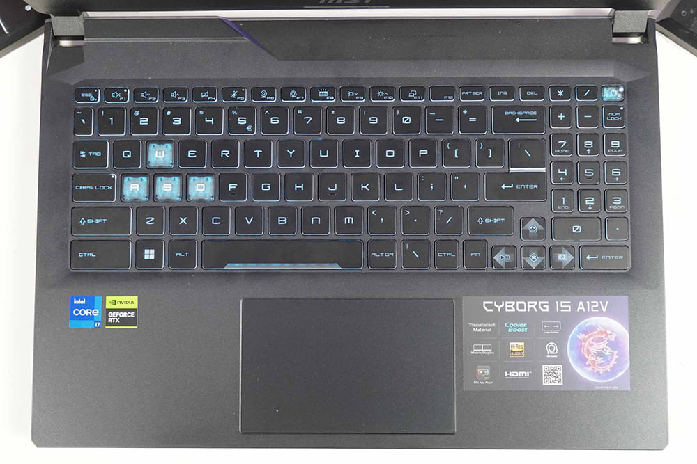 Đánh giá Laptop MSI Cyborg 15 A12VE 240VN