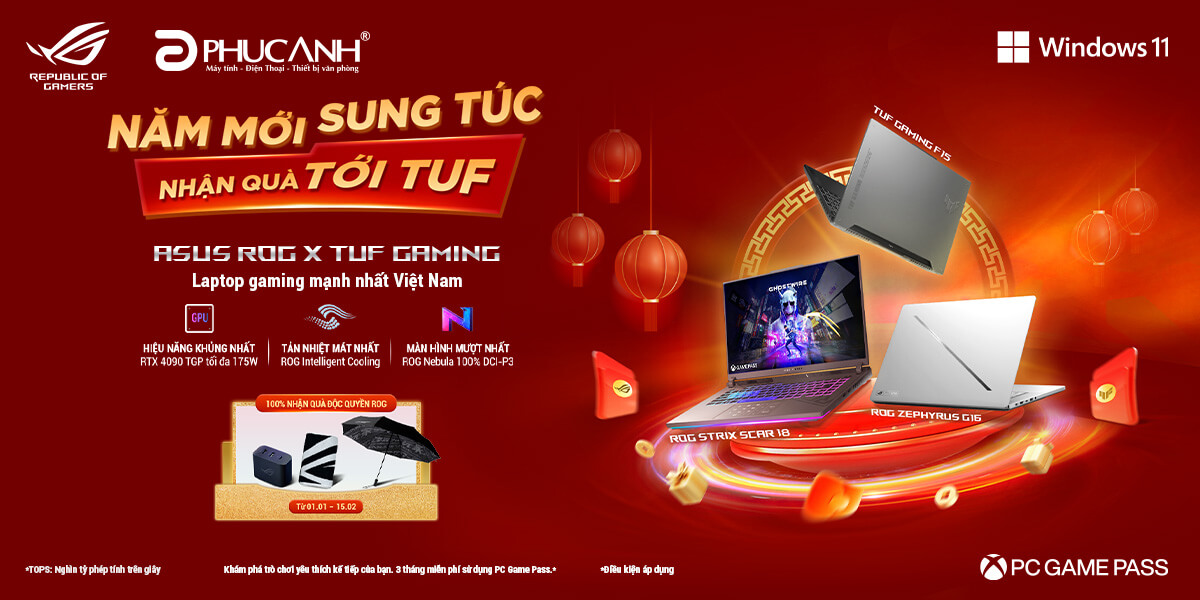 Năm Mới Sung Túc - Nhận Quà Tới TUF