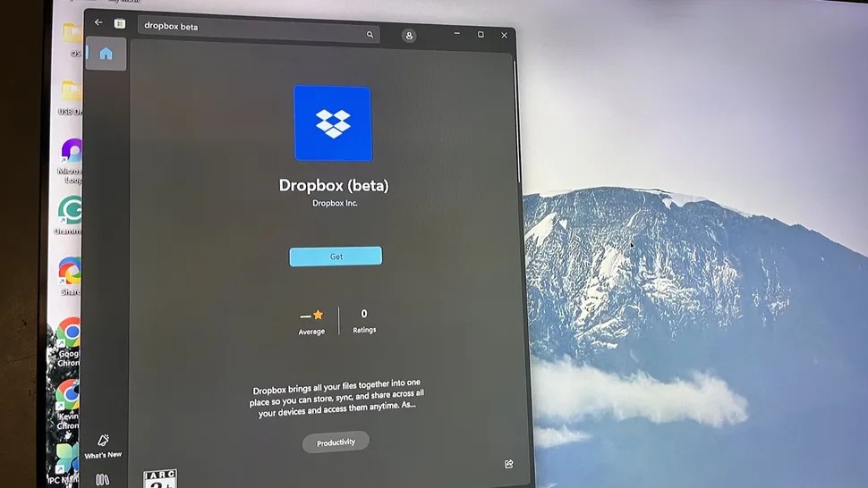 Ứng dụng Dropbox beta mới tích hợp File Explorer và Thanh tác vụ trên Windows 11, giúp người dùng truy cập tệp tin dễ dàng hơn