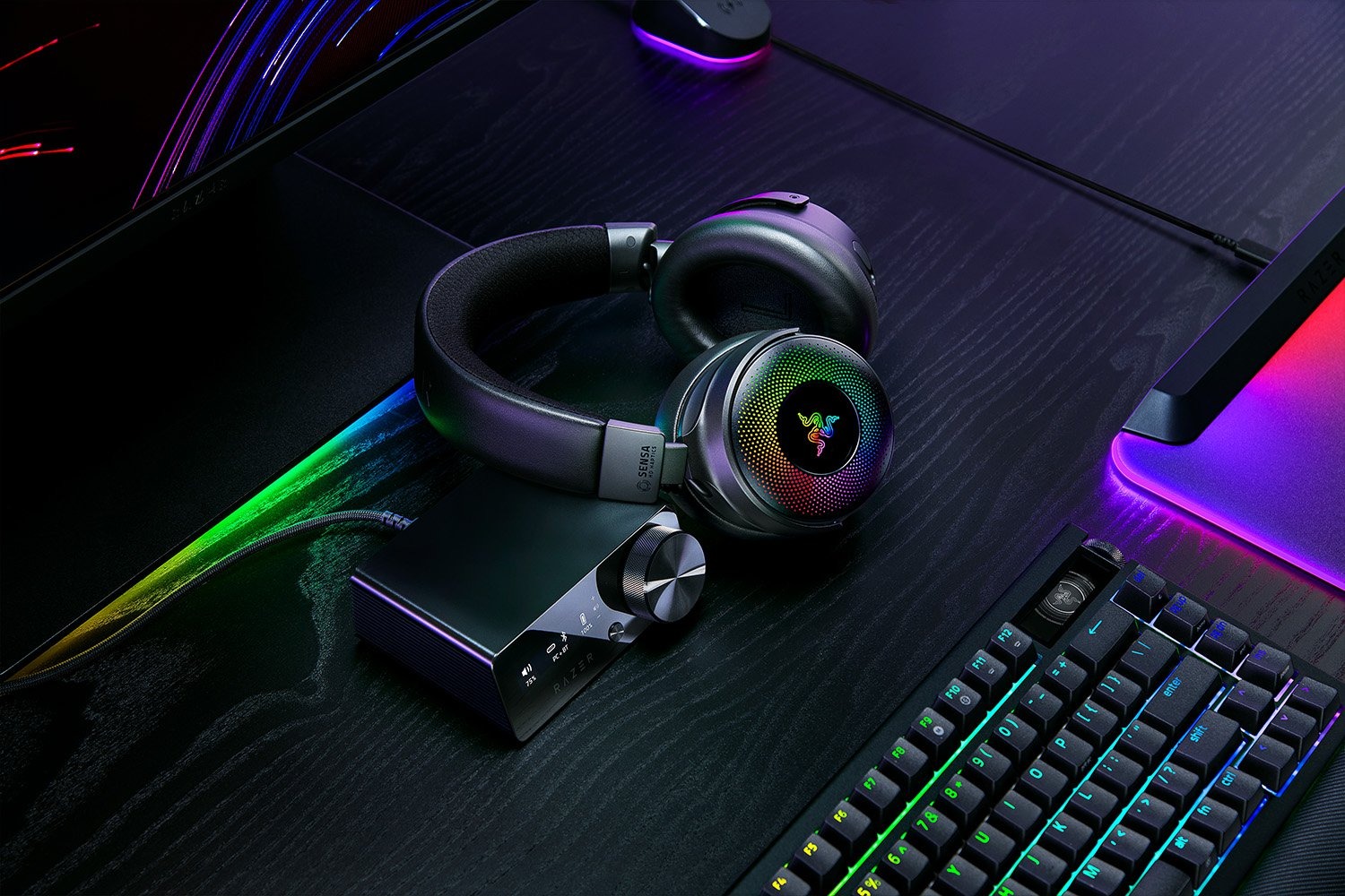 Razer Kraken V4 Pro – Đắm chìm hoàn toàn. Kiểm soát hoàn toàn