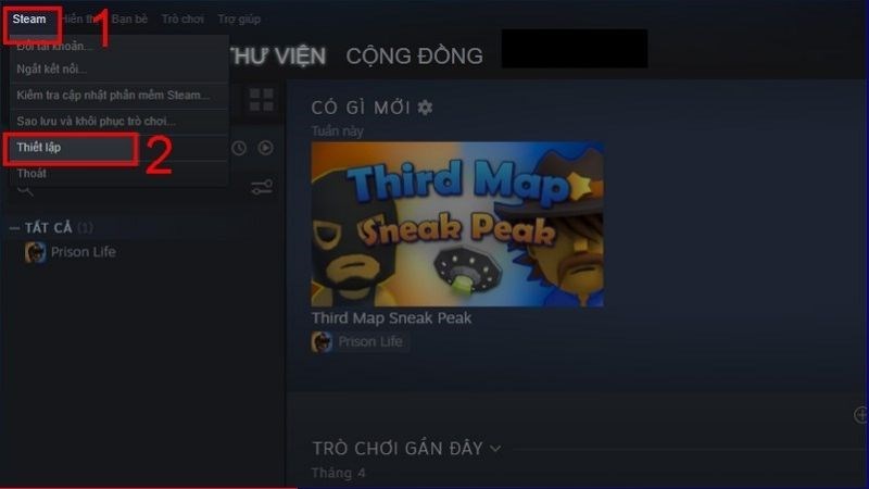 Tăng FPS bằng cách tắt tự động tải xuống của Steam