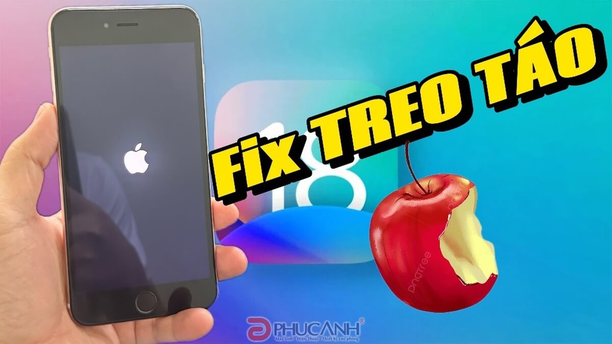 khắc phục iPhone bị treo táo 