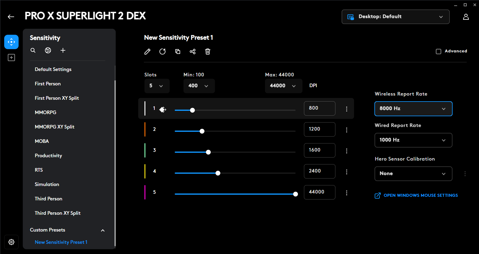 chuột Logitech Gpro Superlight 2 DEX