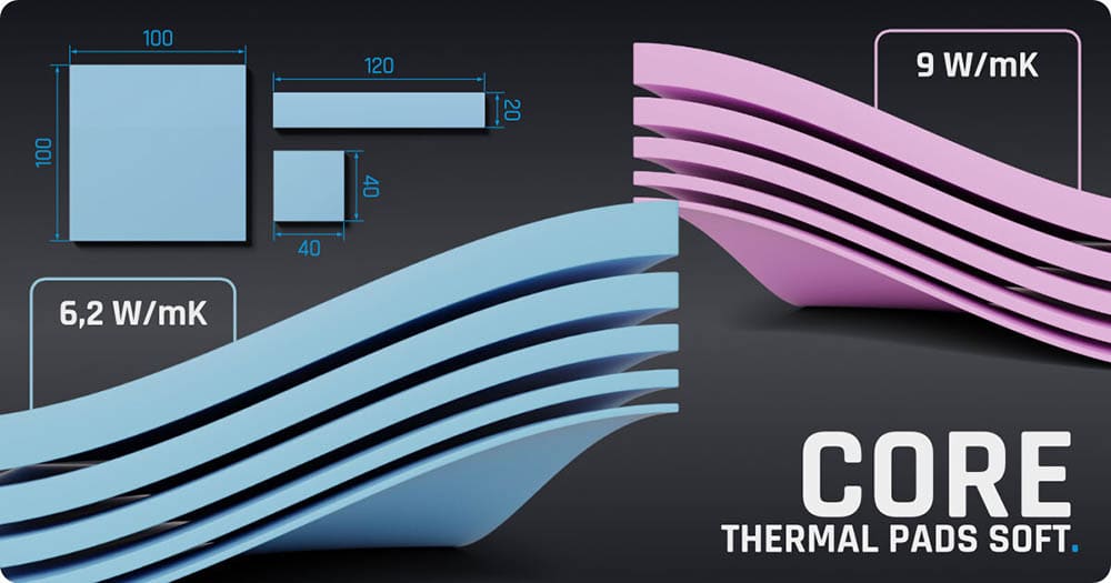 AlphaCool ra mắt miếng tản nhiệt mềm Thermal Pad