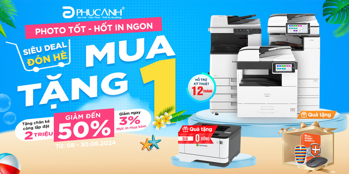 Photo tốt - Hốt in ngon - Siêu Deal đón hè - Mua 1 tặng 1