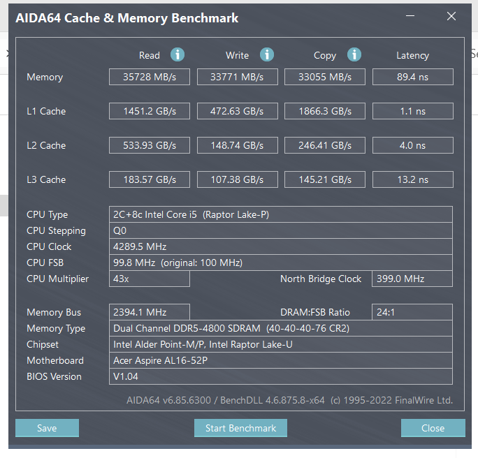 review Acer Aspire Lite 16 Gen 2 – AL16-52P