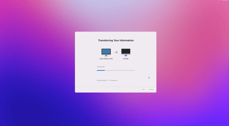 cách chuyển dữ liệu MacBook cũ sang máy Mac mới