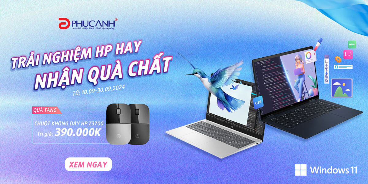 Trải nghiệm HP hay - Nhận ngay quà chất