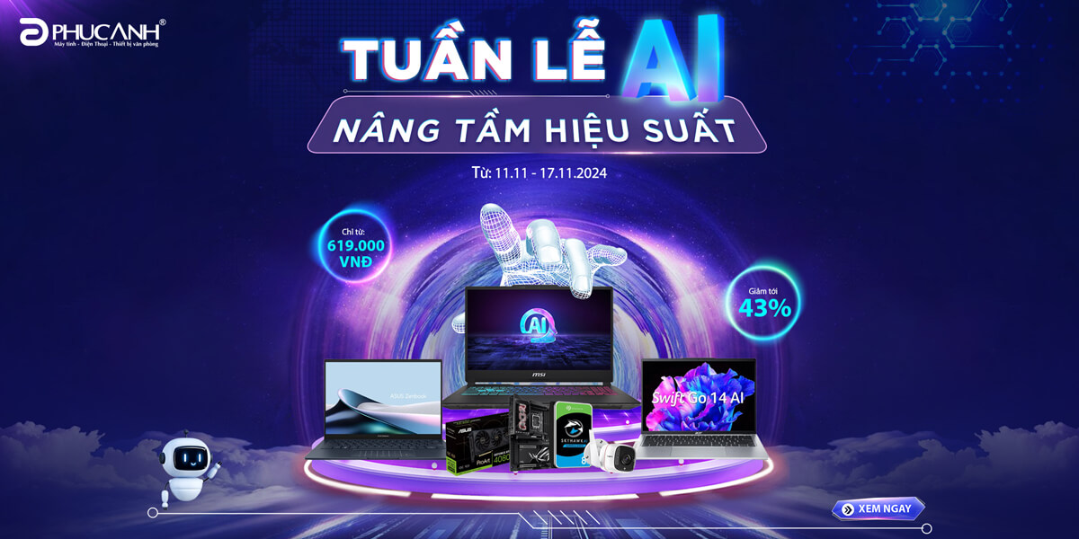 Tuần lễ A.I - Nâng tầm hiệu suất công việc