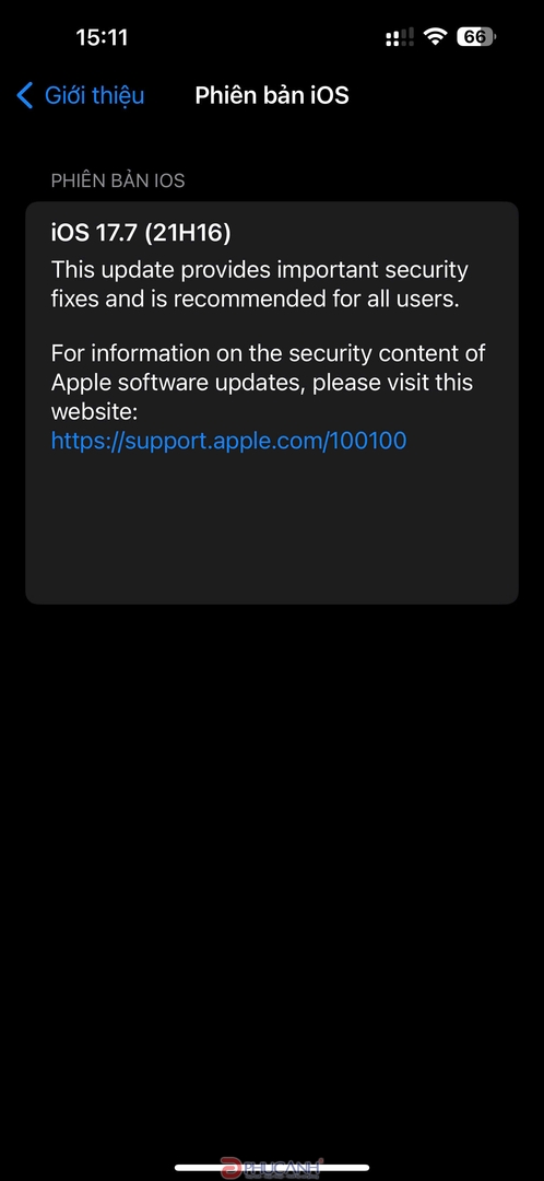 iOS 17.7 có gì mới?