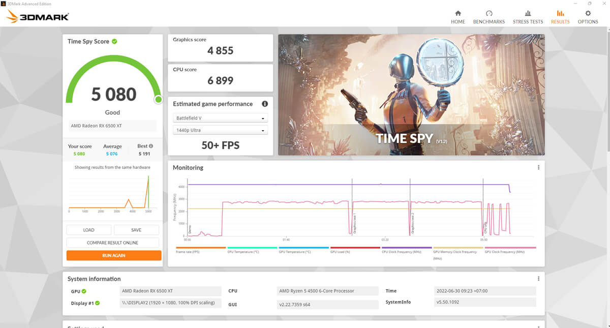 AMD Ryzen 5 4500 test