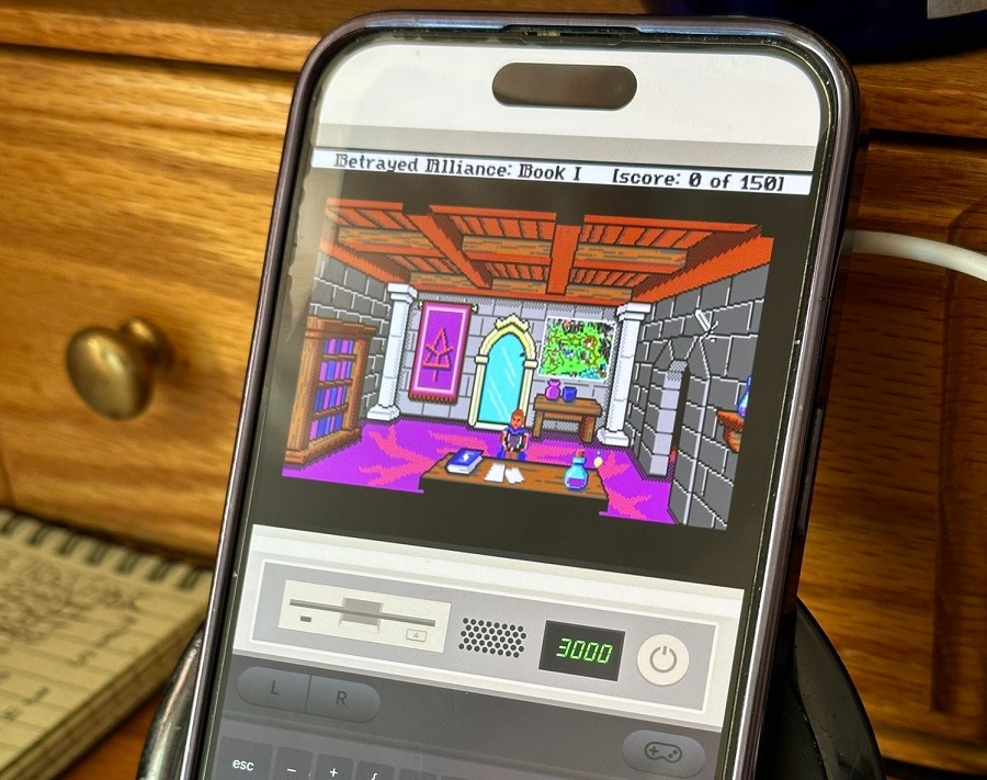 Ứng dụng giả lập trò chơi MS-DOS đã trở lại trên các thiết bị Apple sau 3 năm