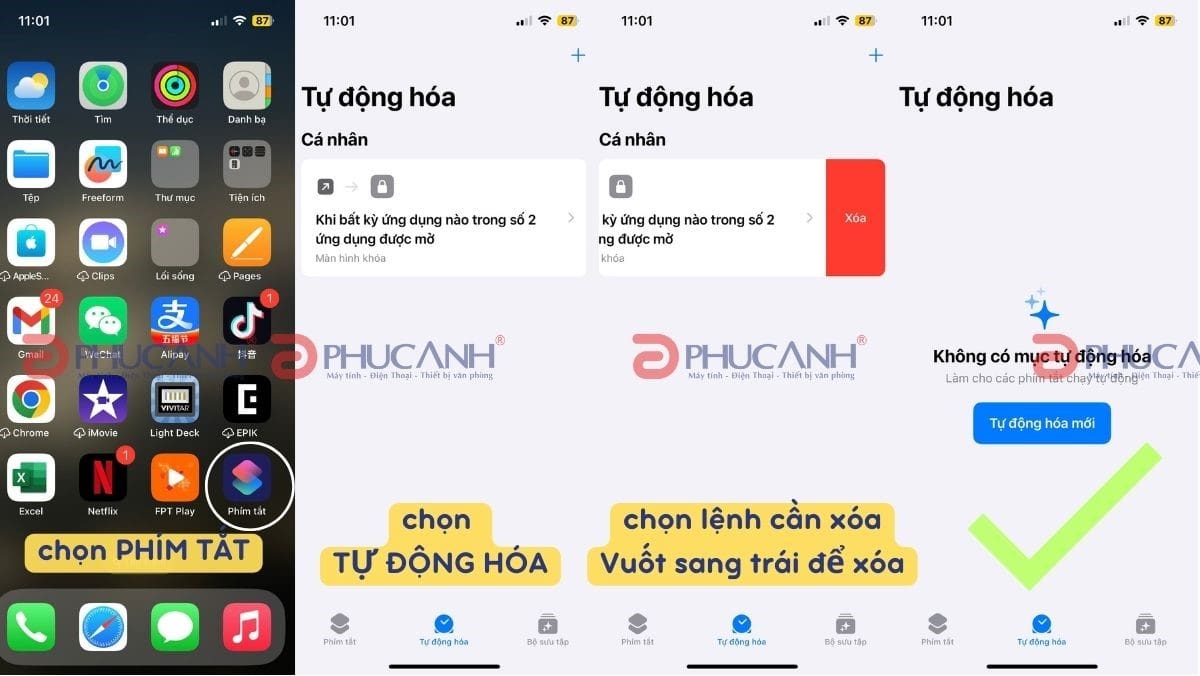 Cách hủy khóa ứng dụng trên iPhone