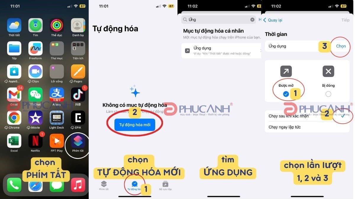 Hướng dẫn cách khóa ứng dụng trên iPhone