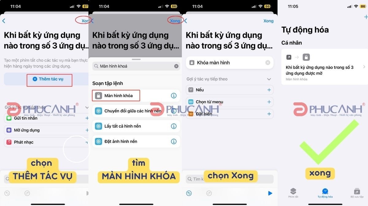 Hướng dẫn cách khóa ứng dụng trên iPhone