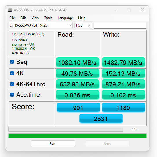 review HIKSEMI HS-SSD-WAVE P 