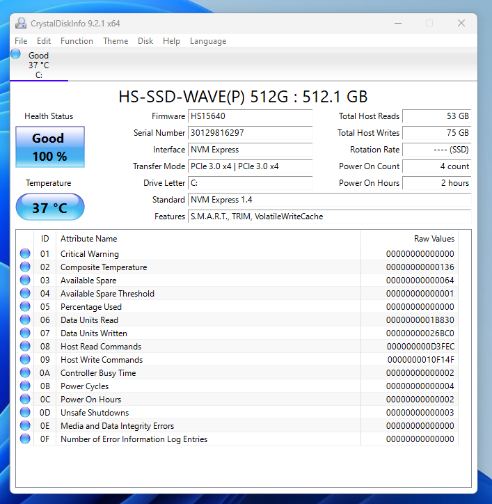 review HIKSEMI HS-SSD-WAVE P