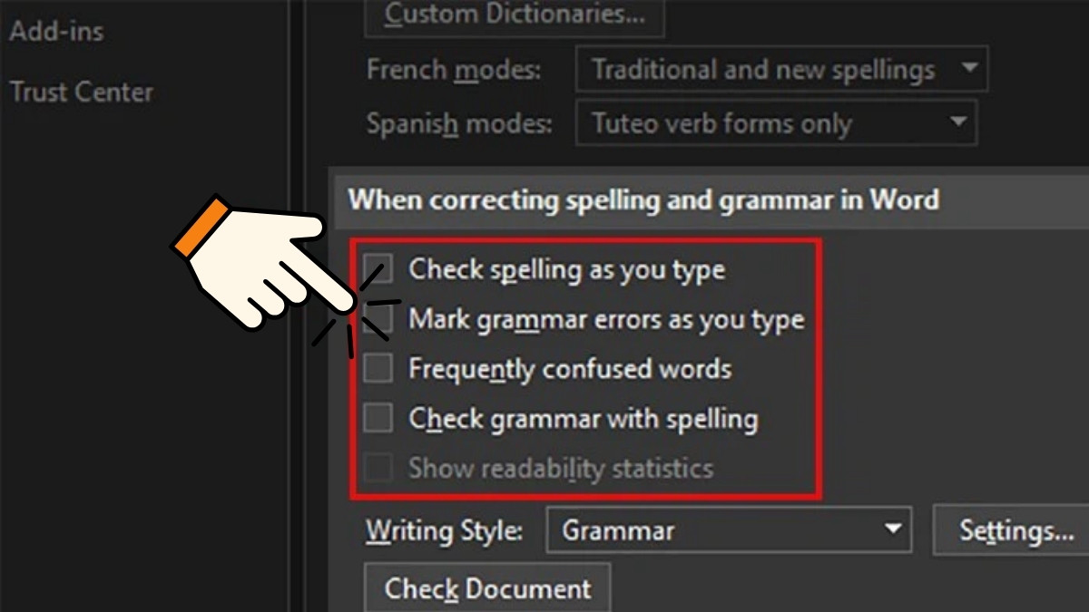 Hướng dẫn cách khắc phục lỗi dính chữ trong Word