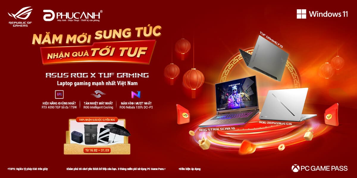 Năm Mới Sung Túc - Nhận Quà Tới TUF