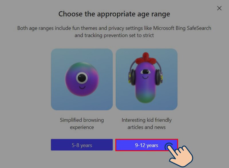 cách bật chế độ Kid Mode trong trình duyệt Microsoft Edge