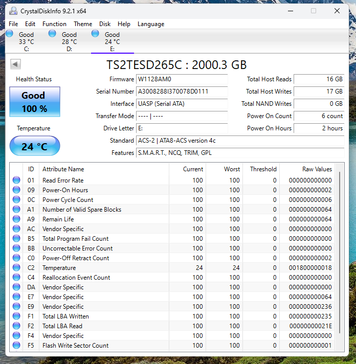 Review SSD Transcend ESD265C