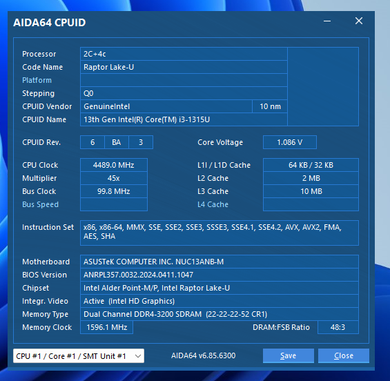 review ASUS NUC 13 Pro RNUC13ANHI300000I