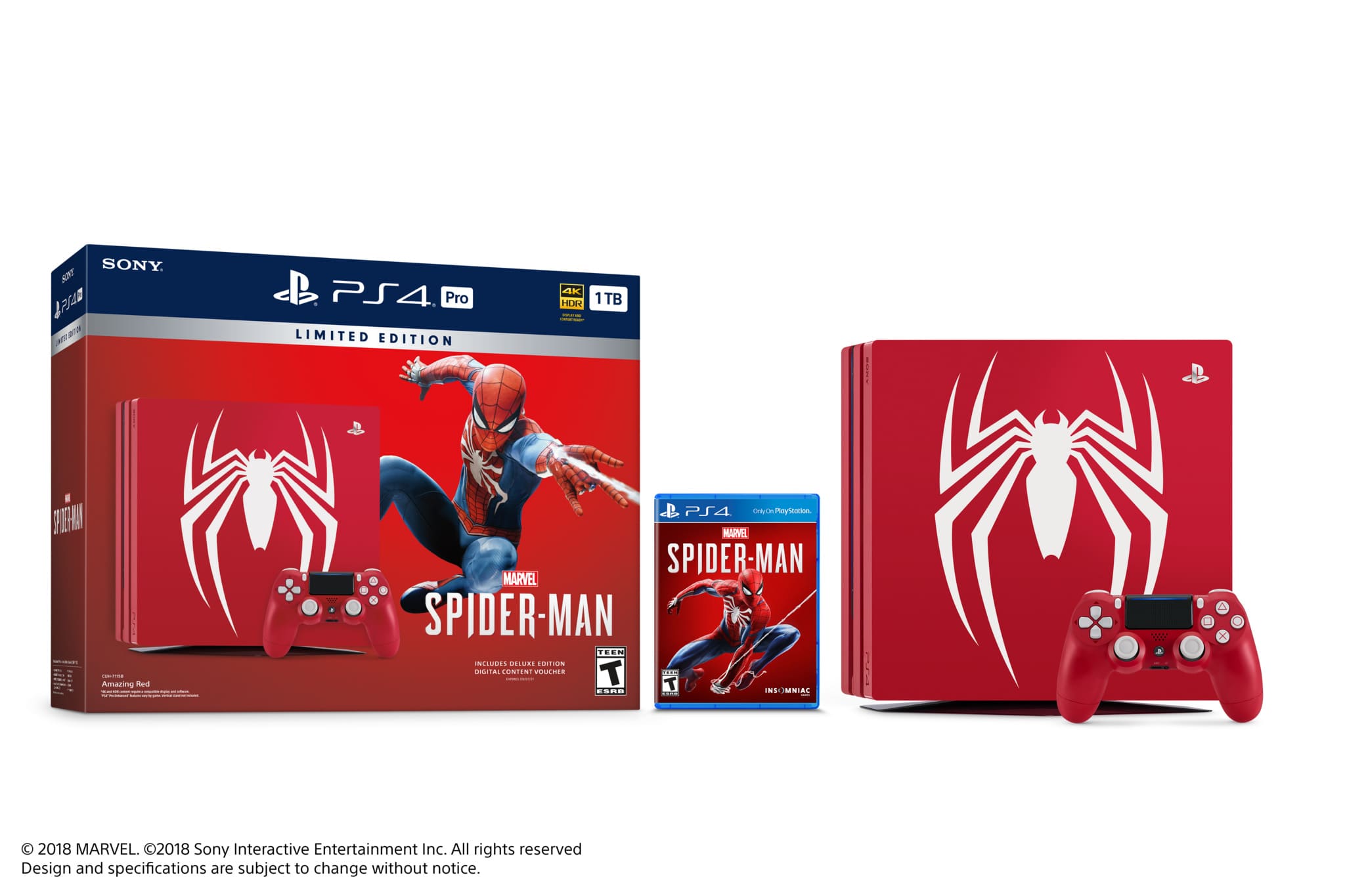 Sony giới thiệu phiên bản giới hạn Playstation 4 Pro: Marvel's Spider-Man.