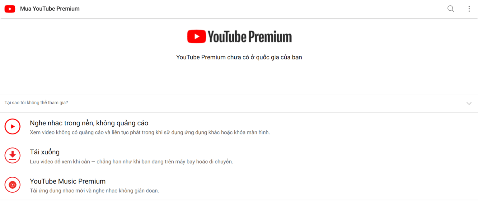 cách đăng ký youtube premium