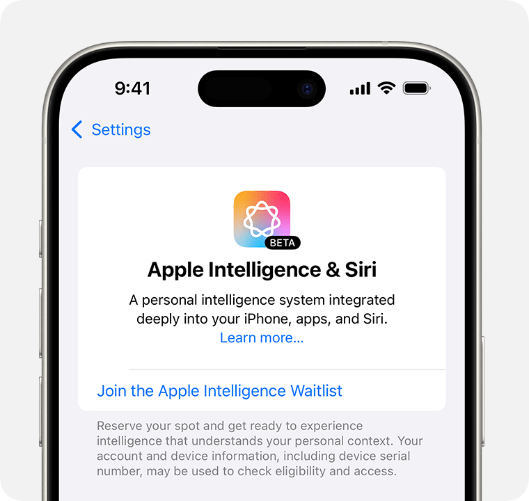 Apple Intelligence có trên những mẫu iPhone nào?