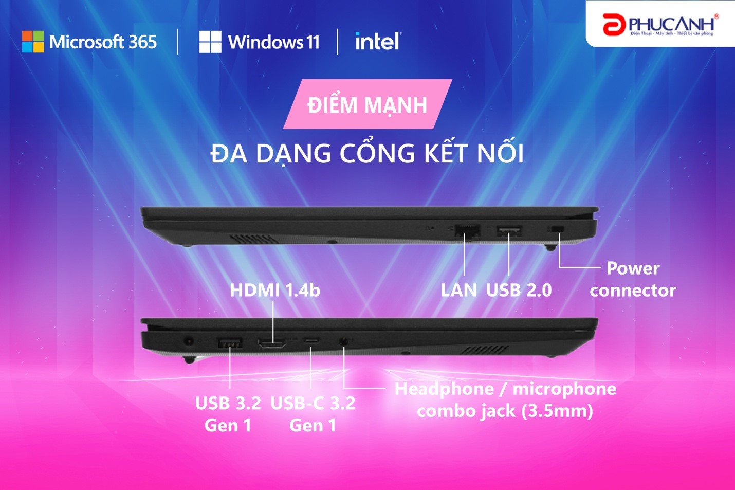 Điểm mạnh của Laptop Lenovo V15 G3 IAP 82TT00ATVN