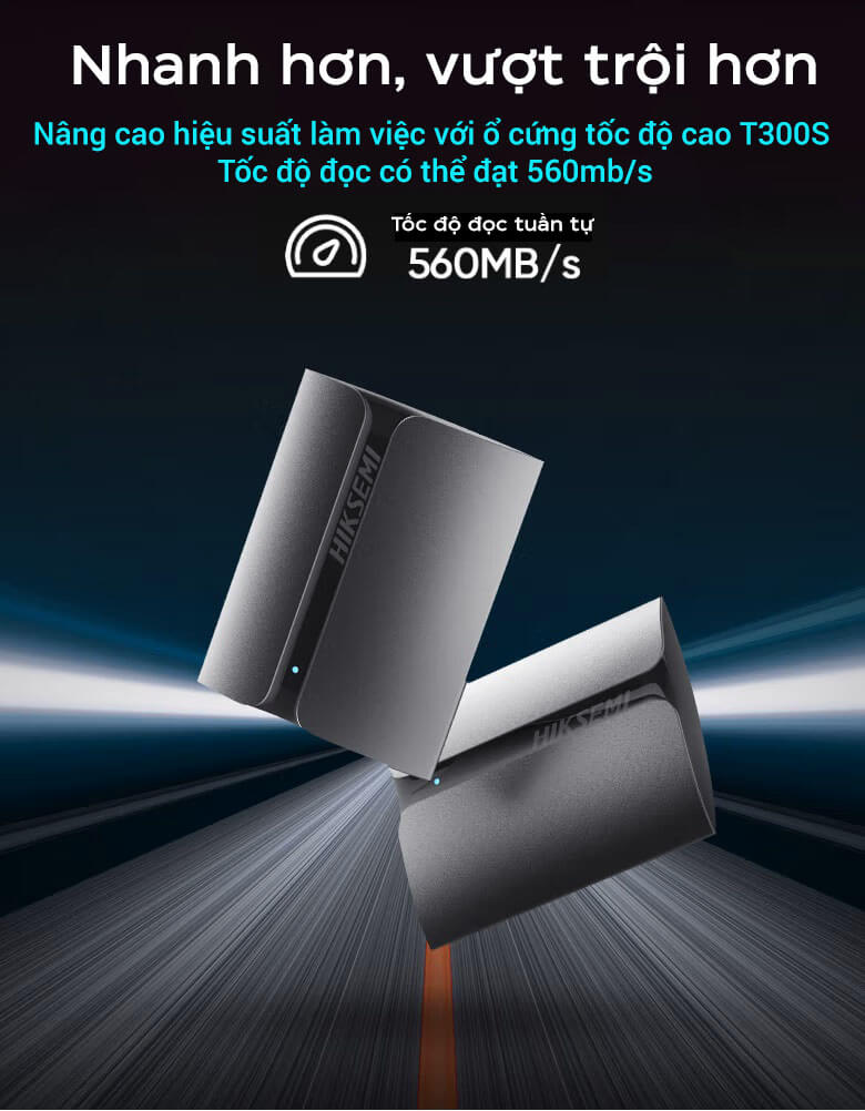 Ổ cứng di động SSD Hiksemi T300S