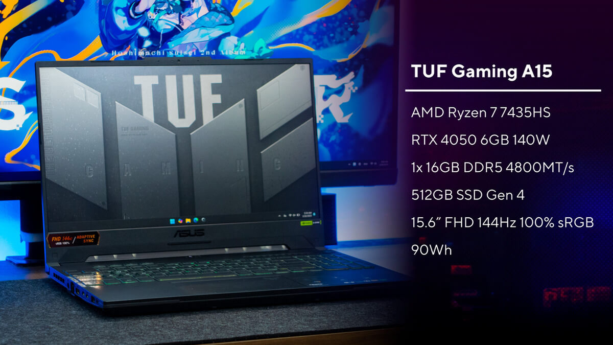 Review ASUS TUF Gaming A15