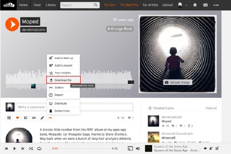 Cách tải xuống các bài hát từ SoundCloud