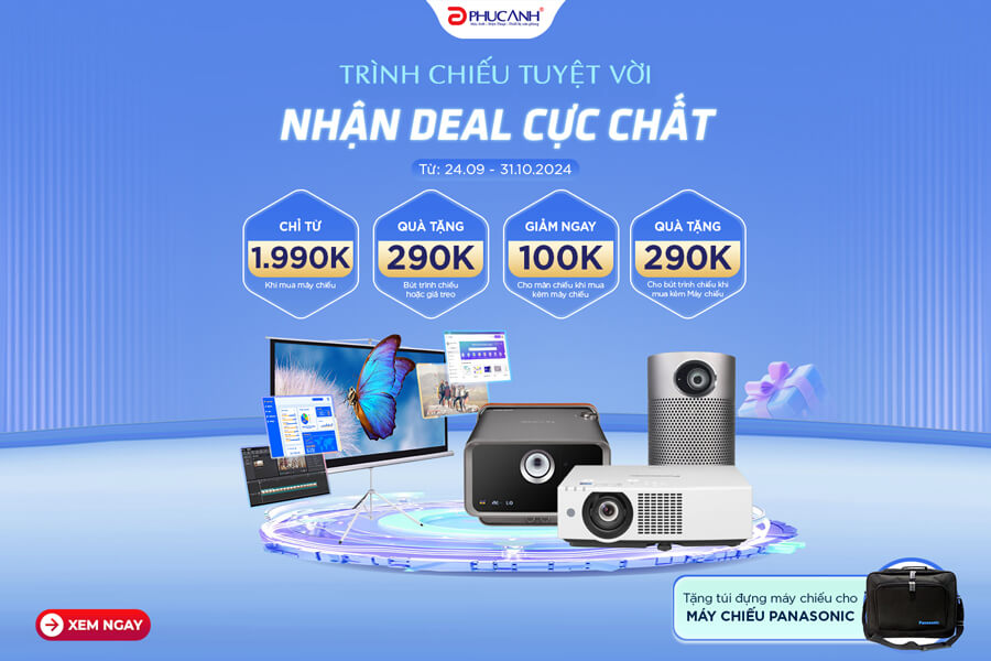 Trình chiếu tuyệt vời - Nhận deal cực chất