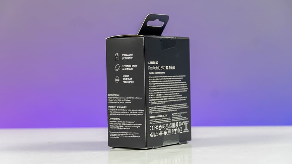 Đánh giá] Samsung T7 Shield - Mẫu ổ cứng di động thiết kế đẹp, độ bền cực  cao