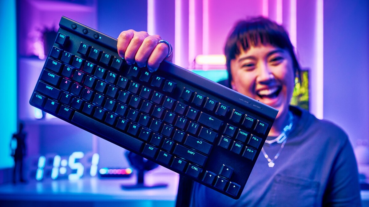 Bàn phím chơi game không dây G515 LIGHTSPEED TKL