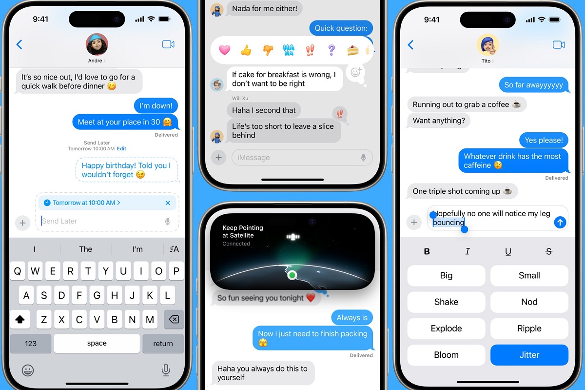 Các tính năng mới của iMessage trong iOS 18 có gì?