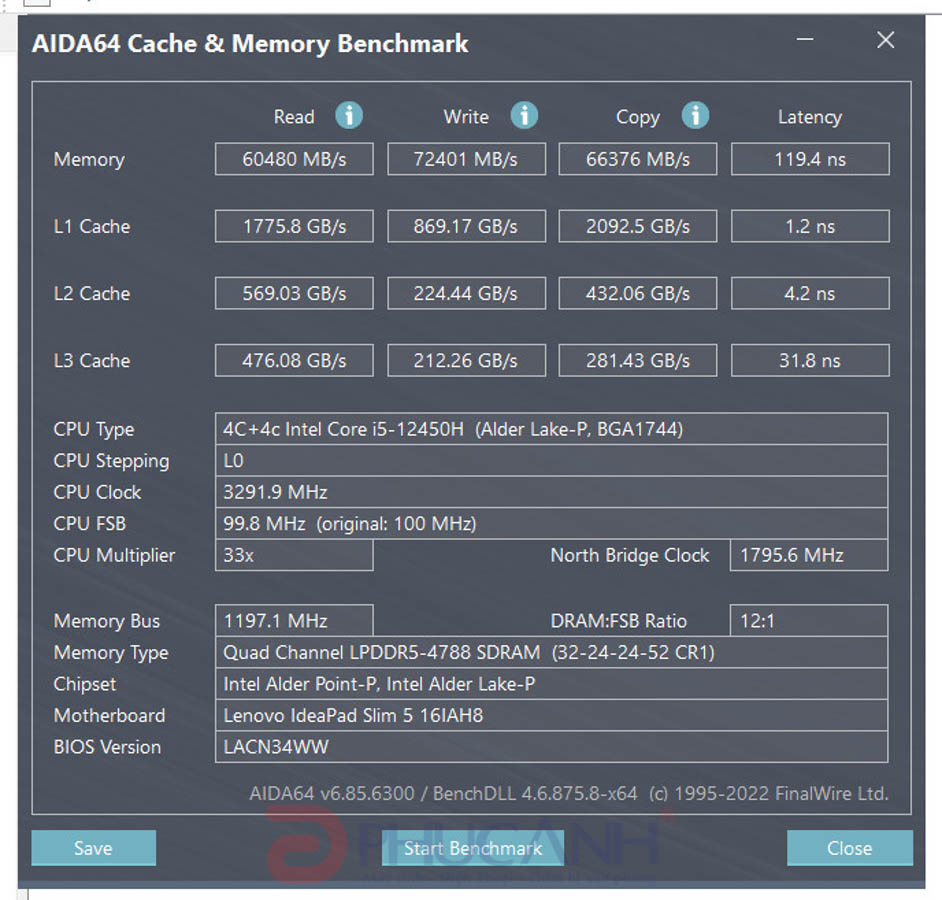 Lenovo IdeaPad Slim 5 16IAH8