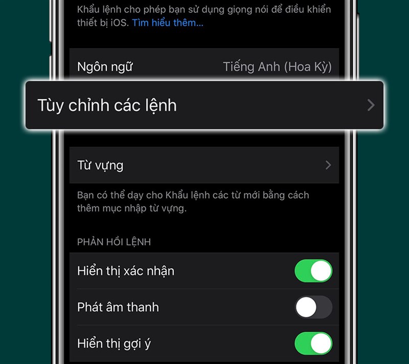 cách chụp ảnh bằng giọng nói trên iPhone