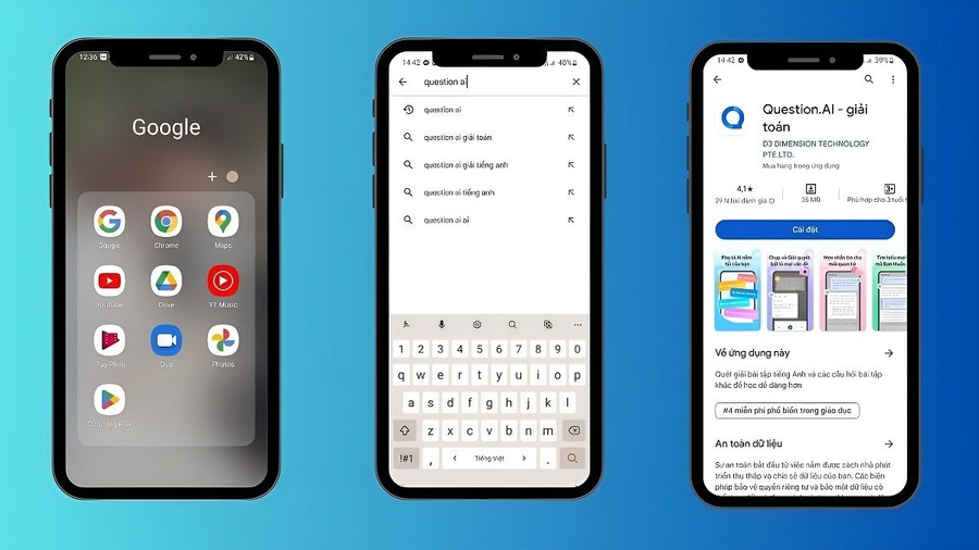 Cách tải và sử dụng Question AI trên điện thoại